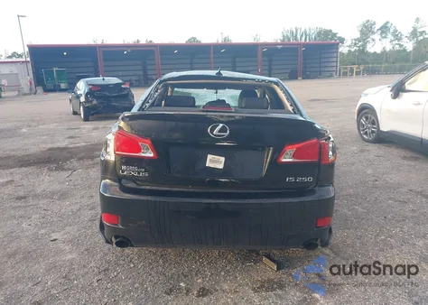 2009 Lexus Is 250 z USA, uszkodzony, nr VIN JTHBK262795106404